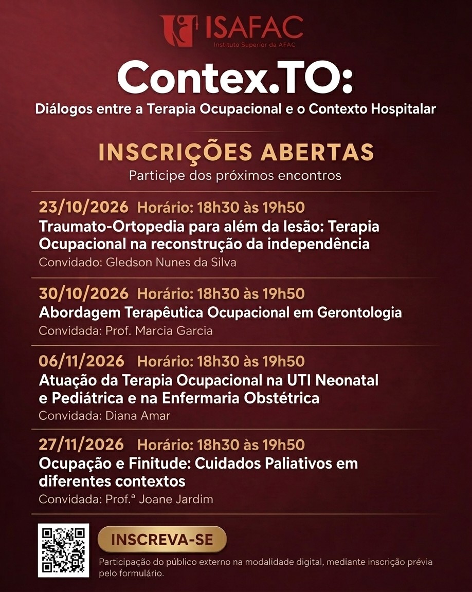 IV Jornada Acadêmica de Terapia Ocupacional