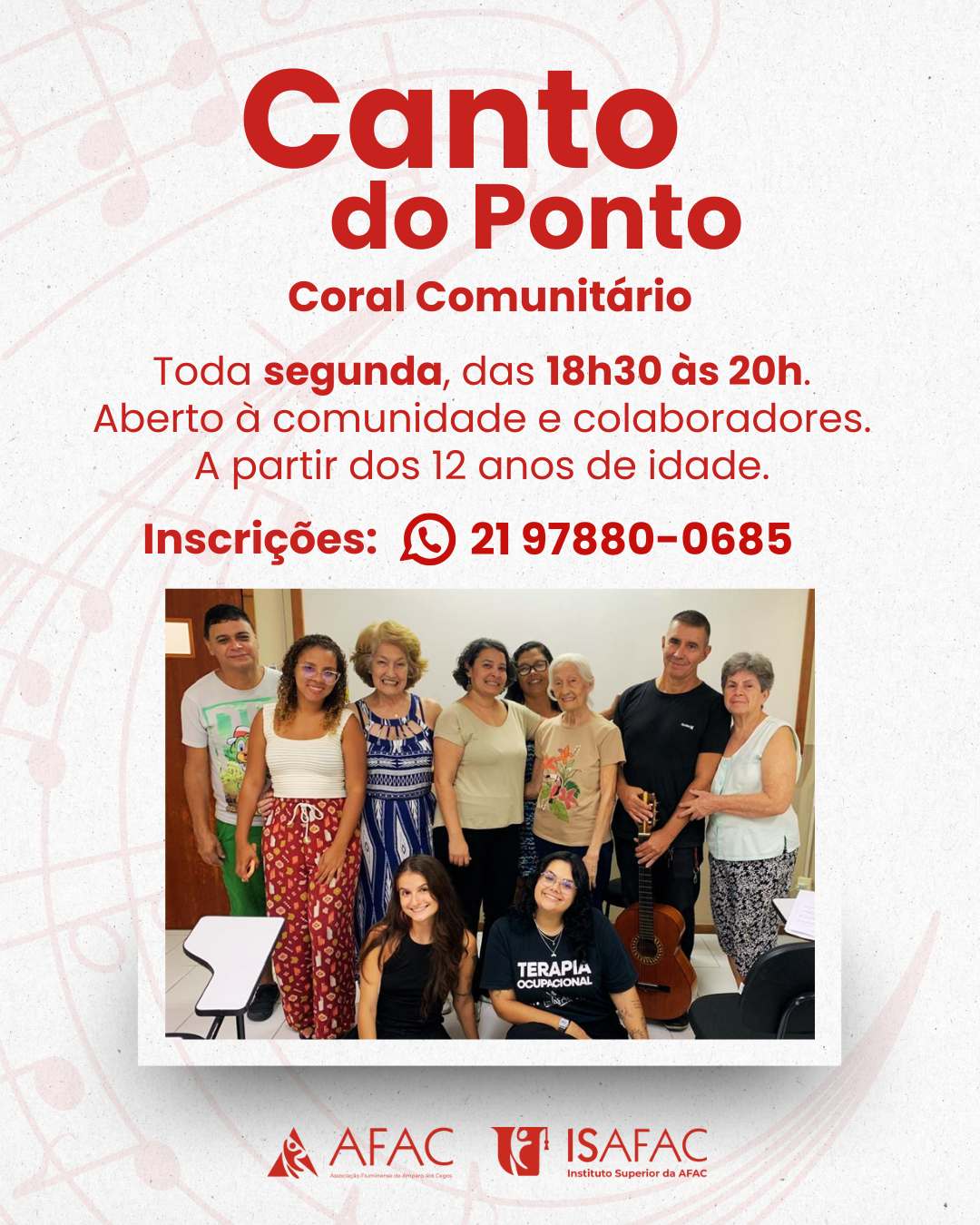 Canto do ponto coral comunitario